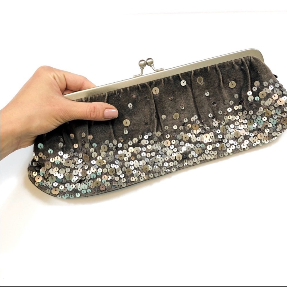 Accessorize Classic Velvet  Clutch